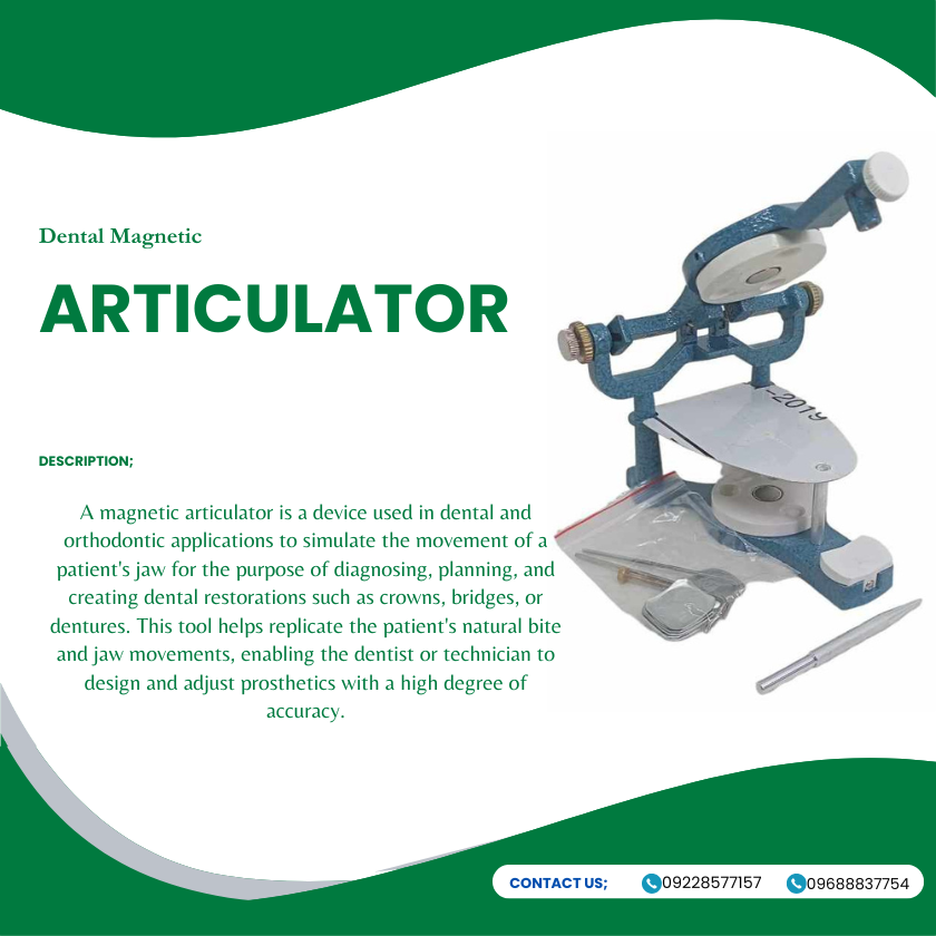 MAGNETIC ARTICULATOR MAGNETIC ARTICULATOR